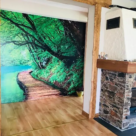 Ferienhaus Nibylandia Dom Pod Lasem