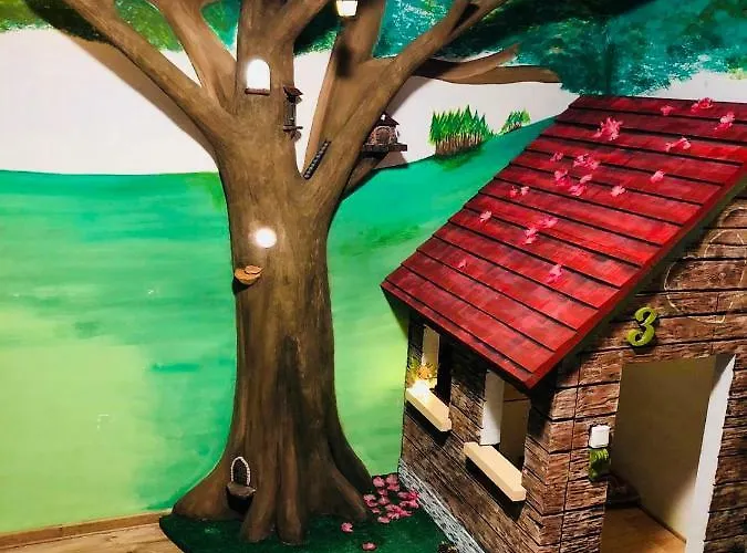 Nibylandia Dom Pod Lasem Semesterbostad